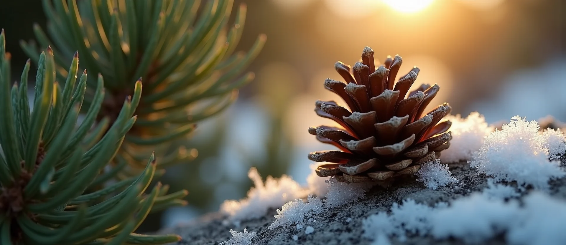 Symbolizing Seed/New Beginning: A local Sagebrush (Artemisia tridentata) opening pine cone. - AI Generated