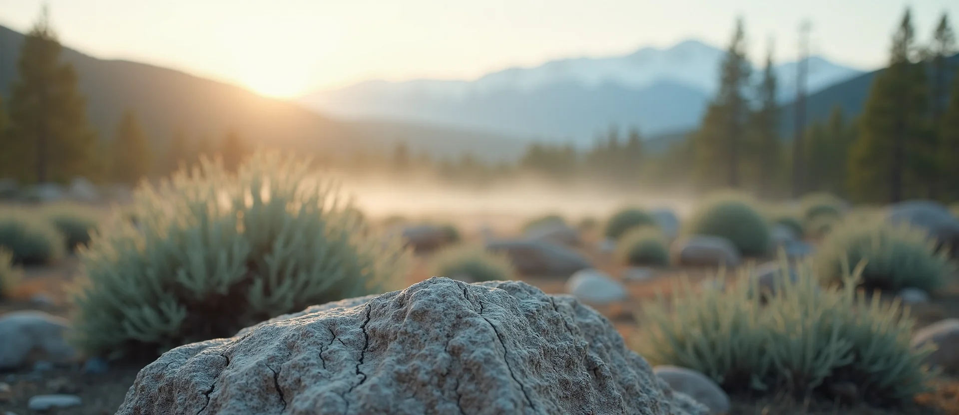 Symbolizing Identity/Local: A local Sierra Juniper Sierra Nevada skyline. - AI Generated