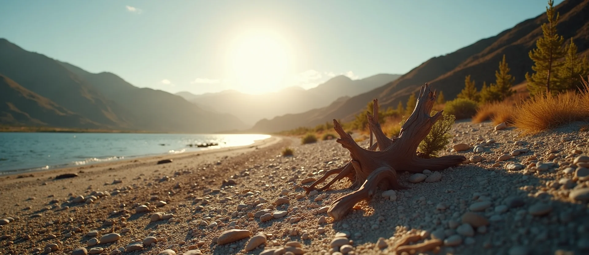Symbolizing Identity/Local: A local Manzanita High Desert vista. - AI Generated