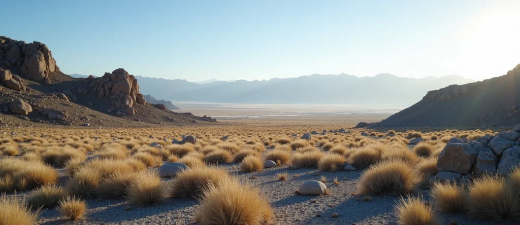 Symbolizing Identity/Local: A local Rabbitbrush Washoe Valley floor. - AI Generated