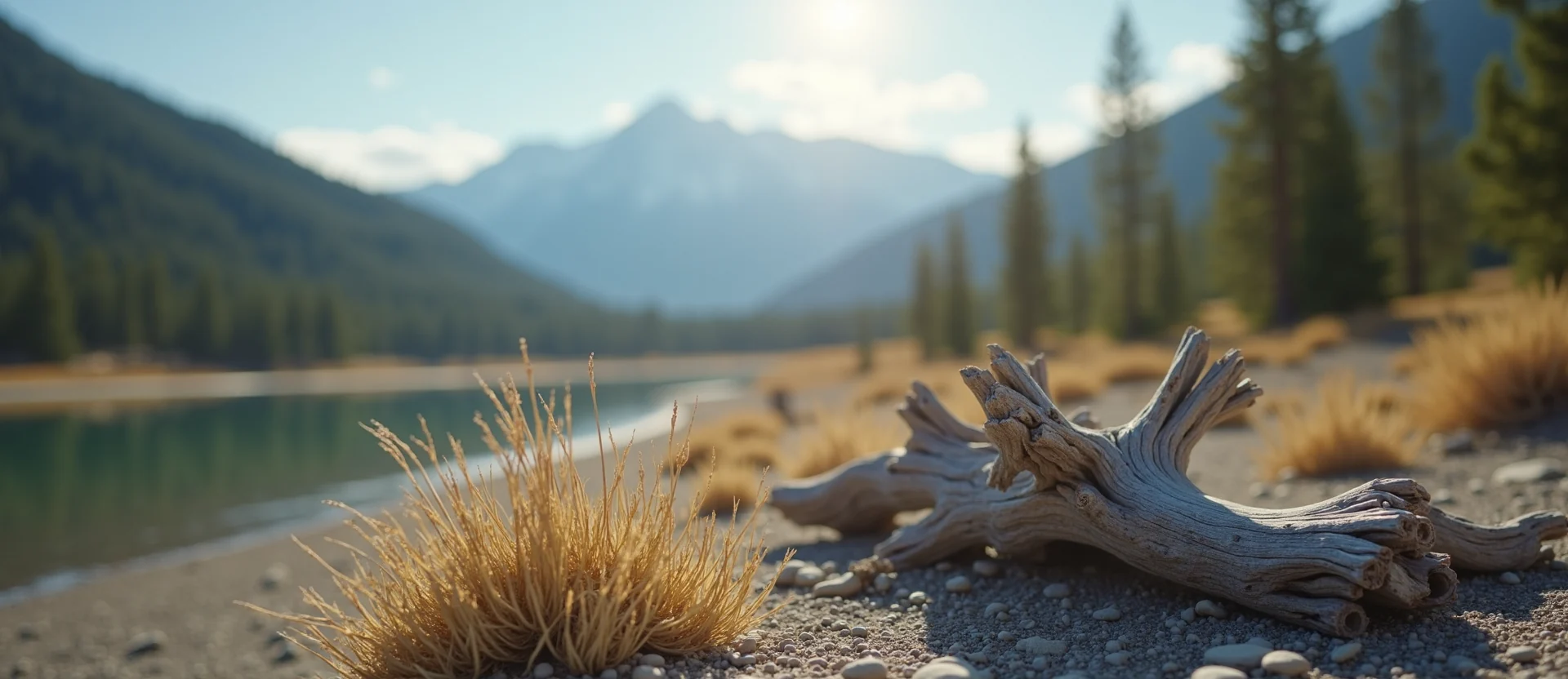 Symbolizing Identity/Local: A local Quaking Aspen Sierra Nevada skyline. - AI Generated