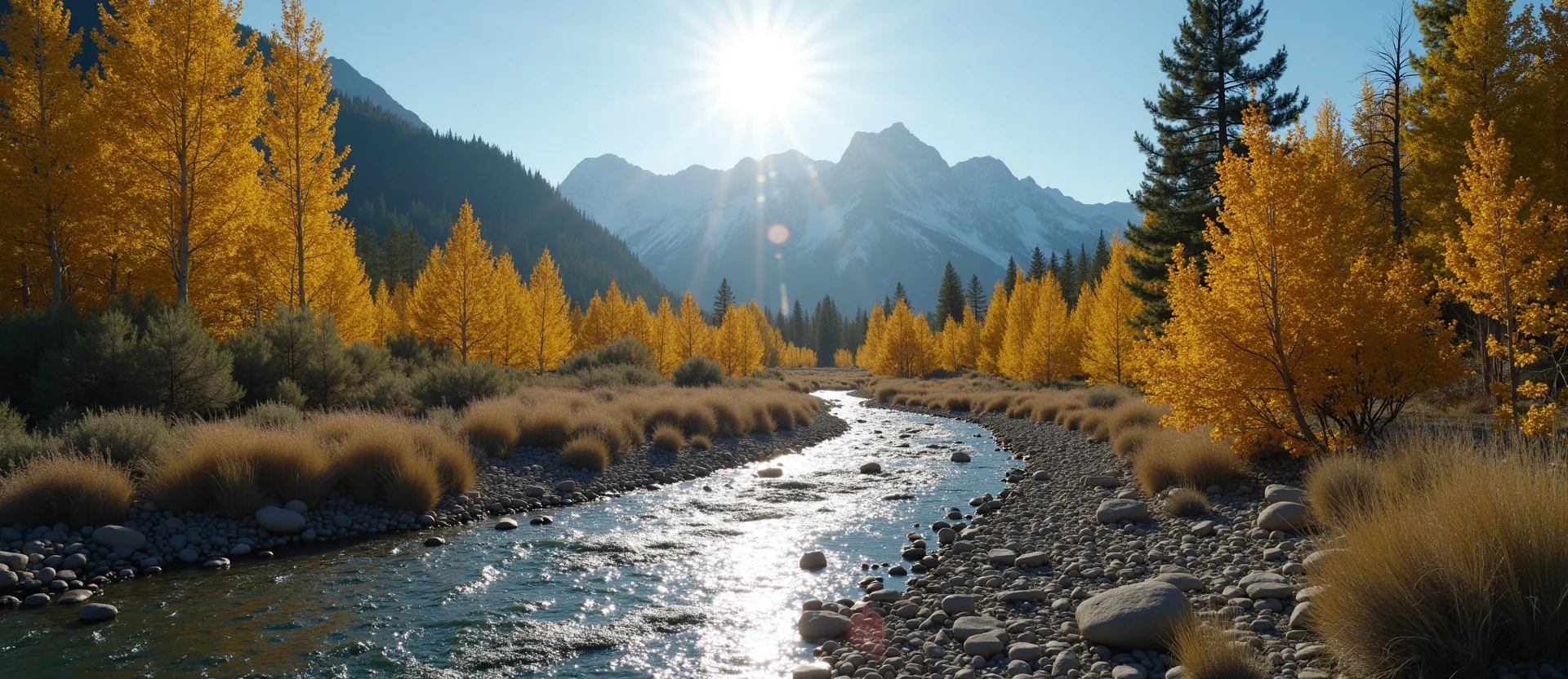 Symbolizing Identity/Local: A local Quaking Aspen Mt. Rose foothills. - AI Generated