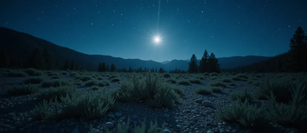 Symbolizing Identity/Local: A local Bitterbrush Washoe Valley floor. - AI Generated