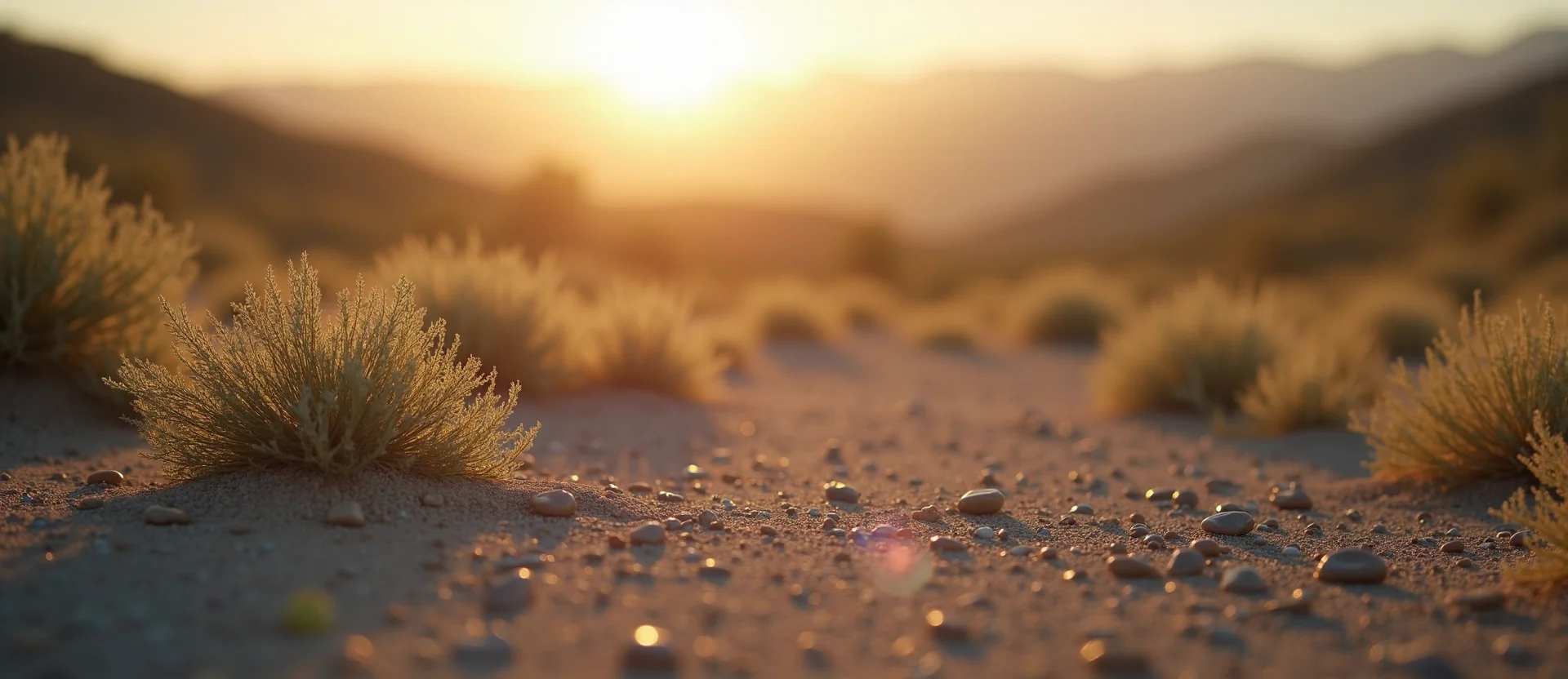 Symbolizing Identity/Local: A local Sagebrush (Artemisia tridentata) High Desert vista. - AI Generated