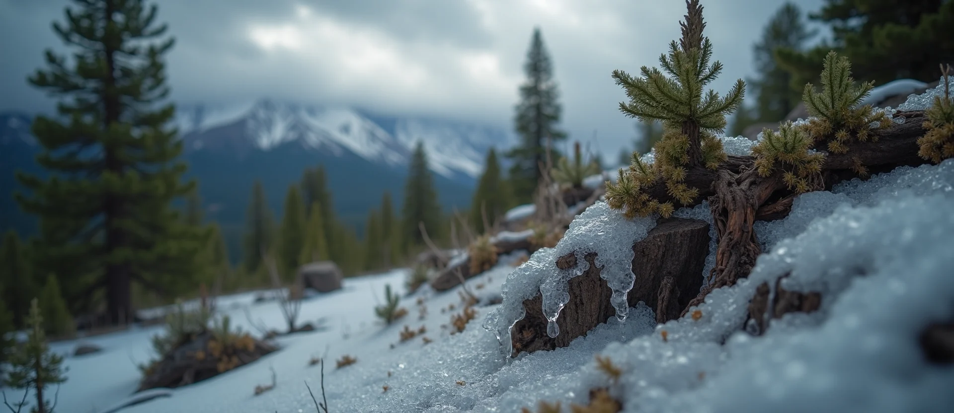 Symbolizing Growth/Resilience: A local Quaking Aspen gnarled juniper roots. - AI Generated