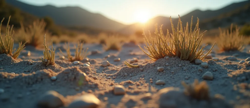 Symbolizing Identity/Local: A local Bitterbrush Washoe Valley floor. - AI Generated