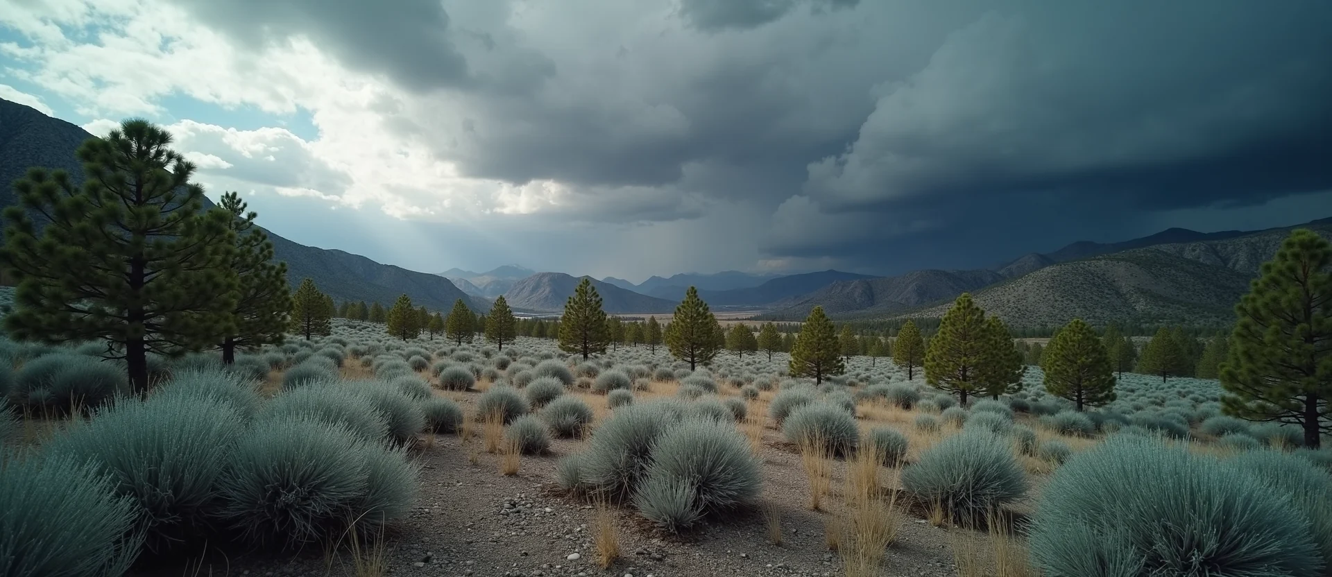 Symbolizing Identity/Local: A local Sierra Juniper Mt. Rose foothills. - AI Generated