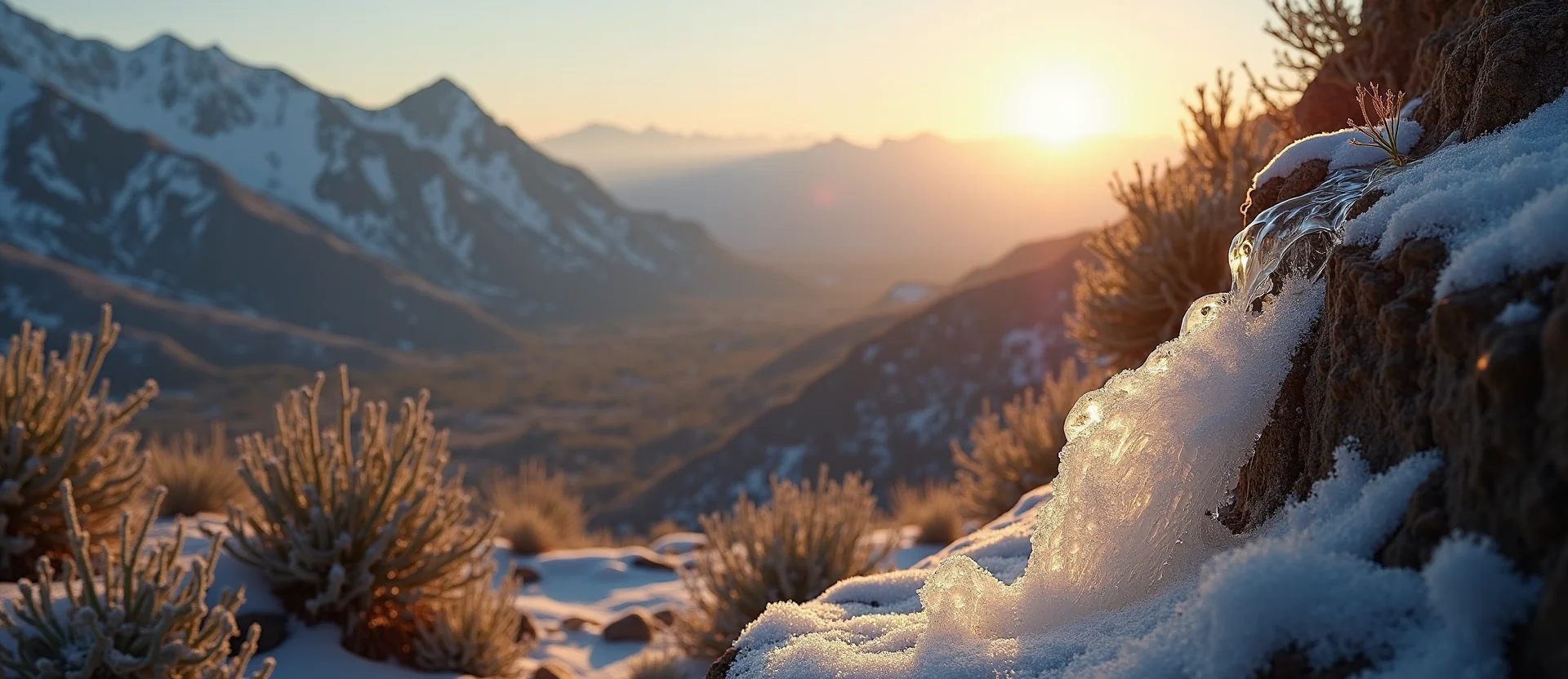 Symbolizing Stability/Peak: A local Manzanita solid mountain ridge. - AI Generated