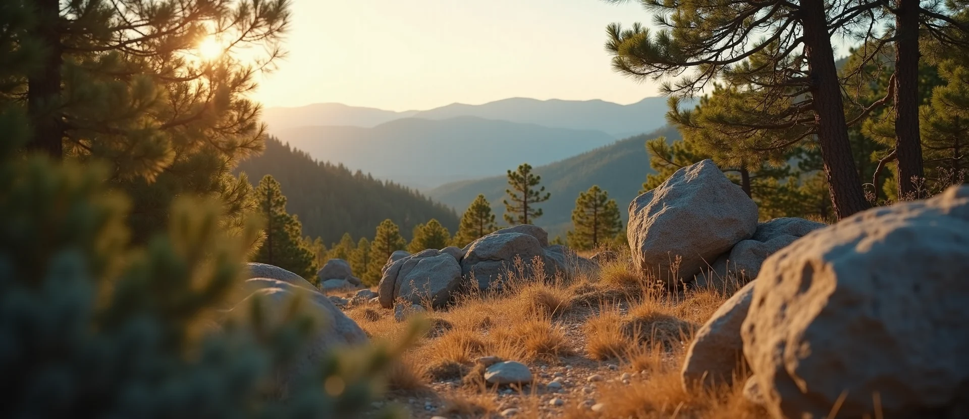 Symbolizing Identity/Local: A local Sierra Juniper Peavine Mountain silhouette. - AI Generated