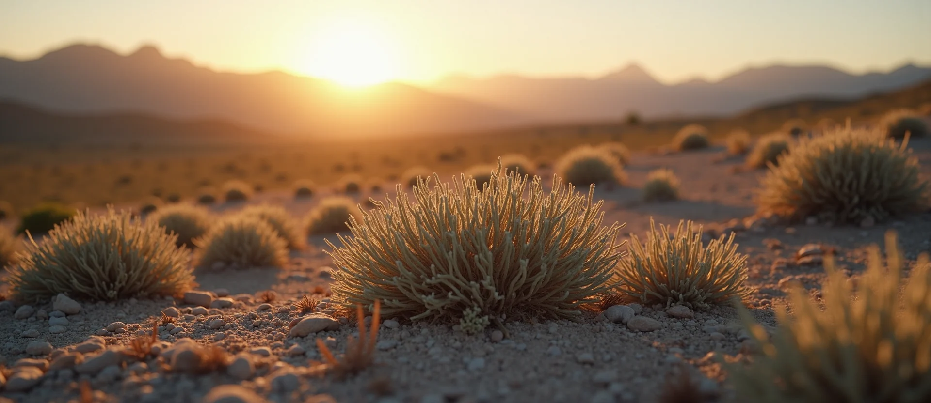 Symbolizing Identity/Local: A local Desert Peach Sierra Nevada skyline. - AI Generated