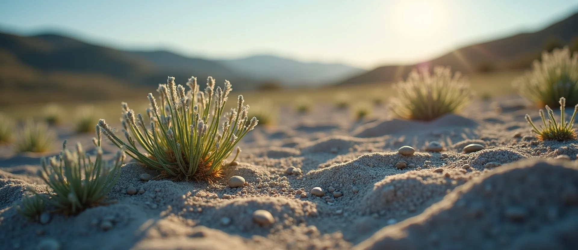 Symbolizing Identity/Local: A local Rabbitbrush Mt. Rose foothills. - AI Generated