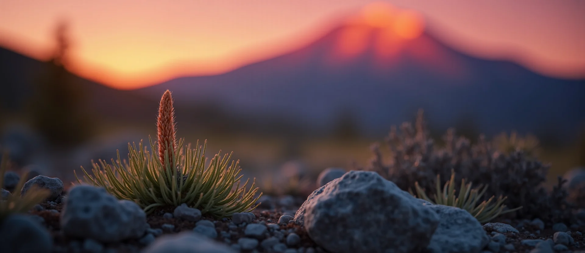 Symbolizing Seed/New Beginning: A local Sagebrush (Artemisia tridentata) sprouting sagebrush seedling. - AI Generated