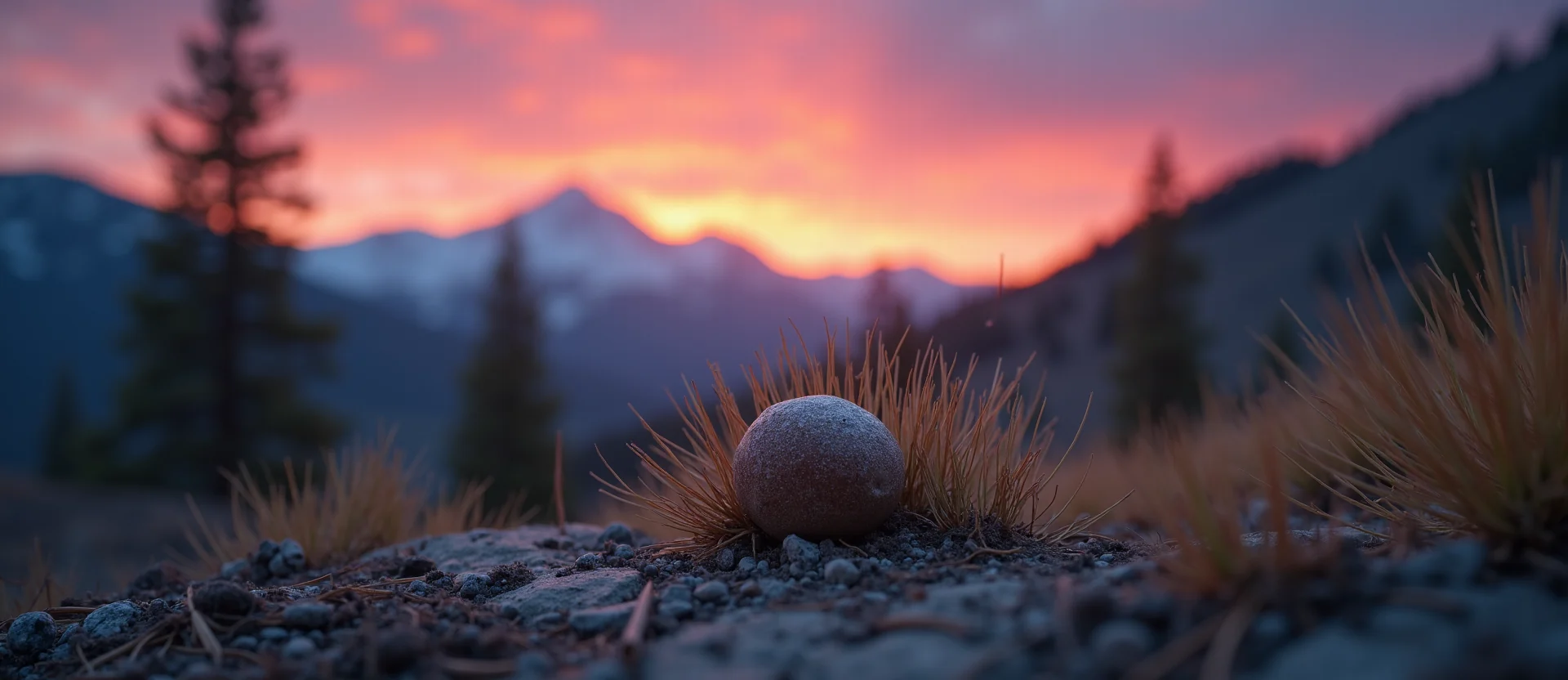 Symbolizing Seed/New Beginning: A local Mountain Mahogany single pine seed on dry earth. - AI Generated