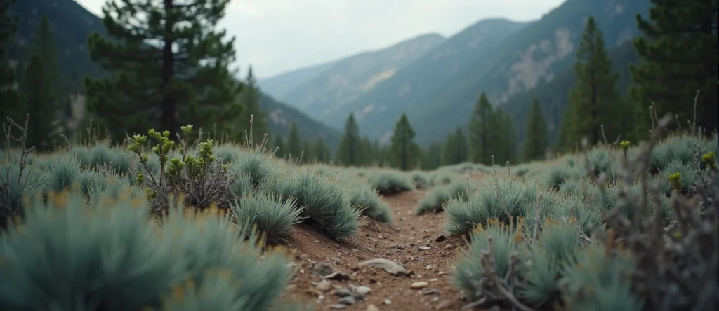 Symbolizing Identity/Local: A local Quaking Aspen Washoe Valley floor. - AI Generated