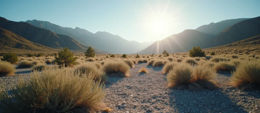 Symbolizing Identity/Local: A local Rabbitbrush Mt. Rose foothills. - AI Generated