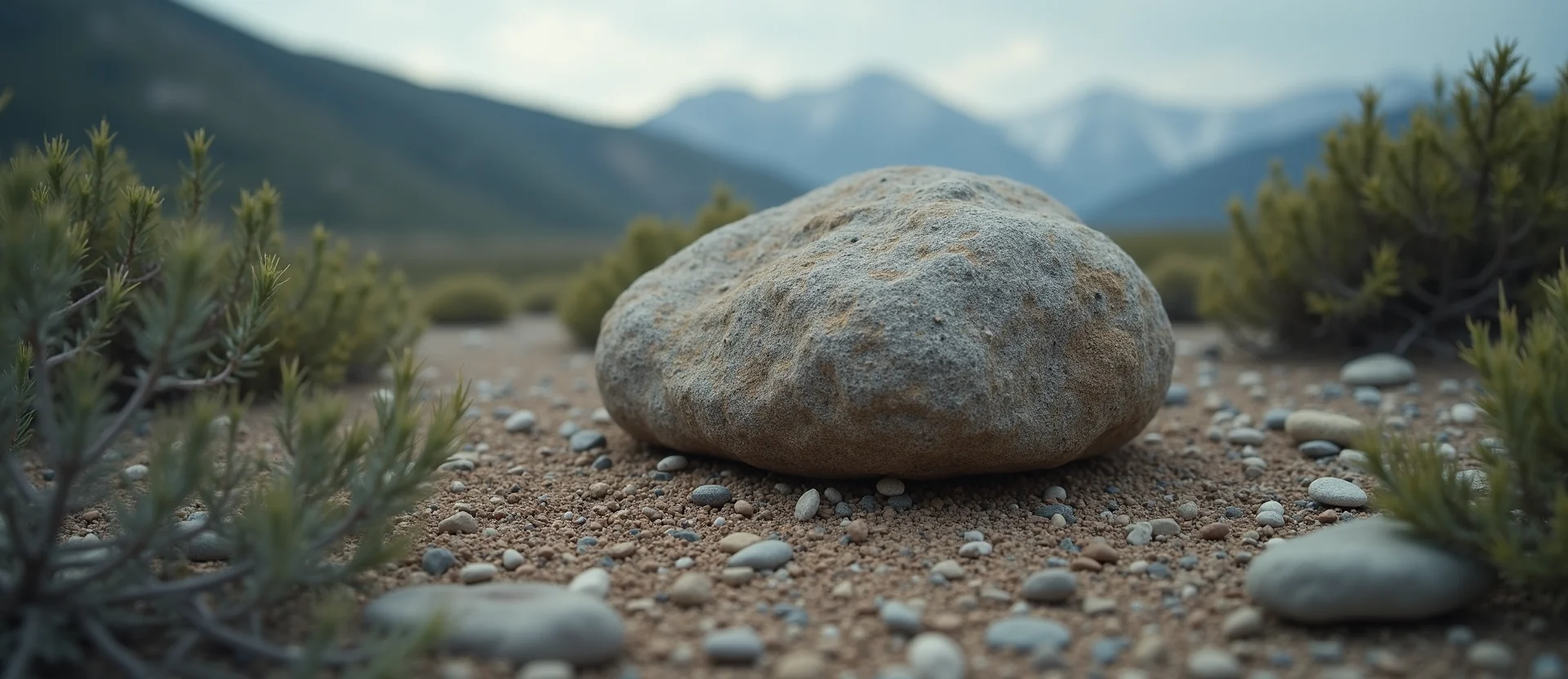 Symbolizing Stability/Peak: A local Sierra Juniper unshakable boulder. - AI Generated