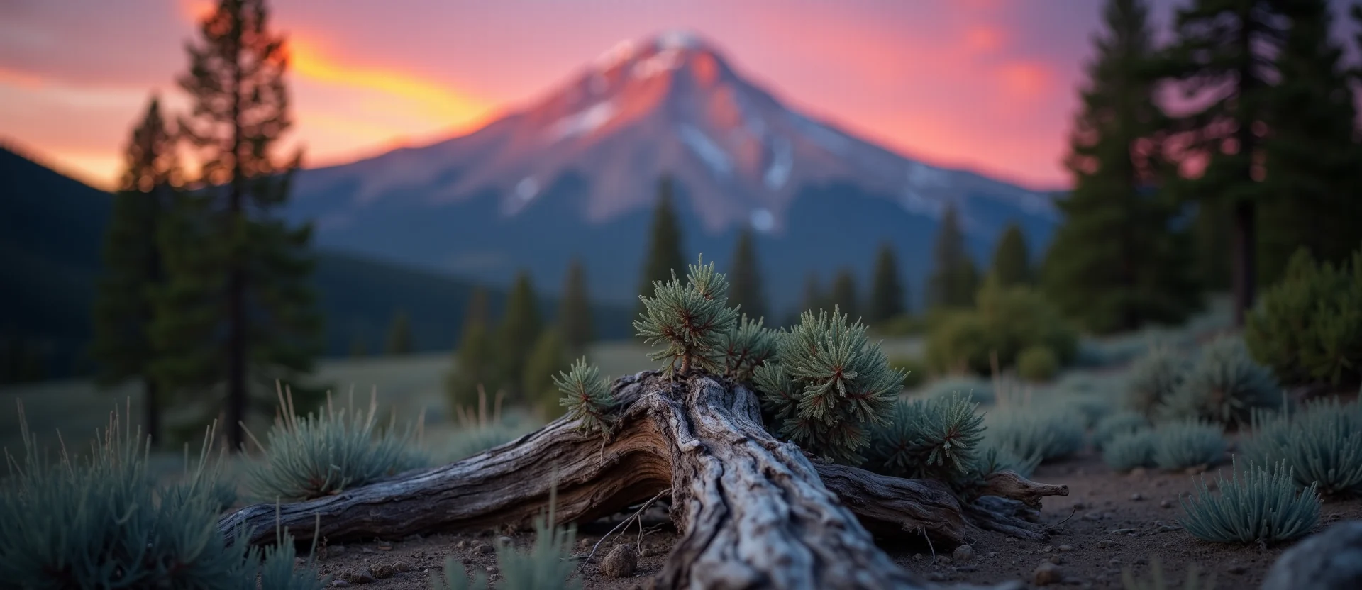 Symbolizing Growth/Resilience: A local Quaking Aspen gnarled juniper roots. - AI Generated