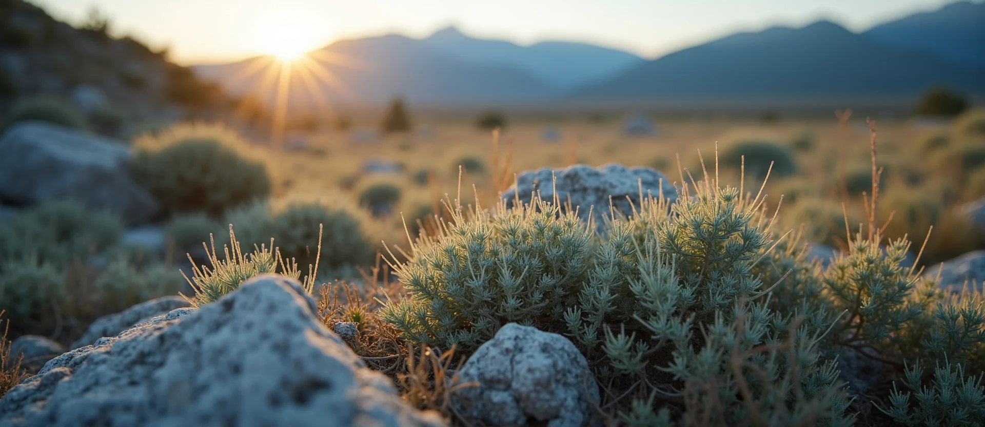 Symbolizing Identity/Local: A local Sagebrush (Artemisia tridentata) Mt. Rose foothills. - AI Generated