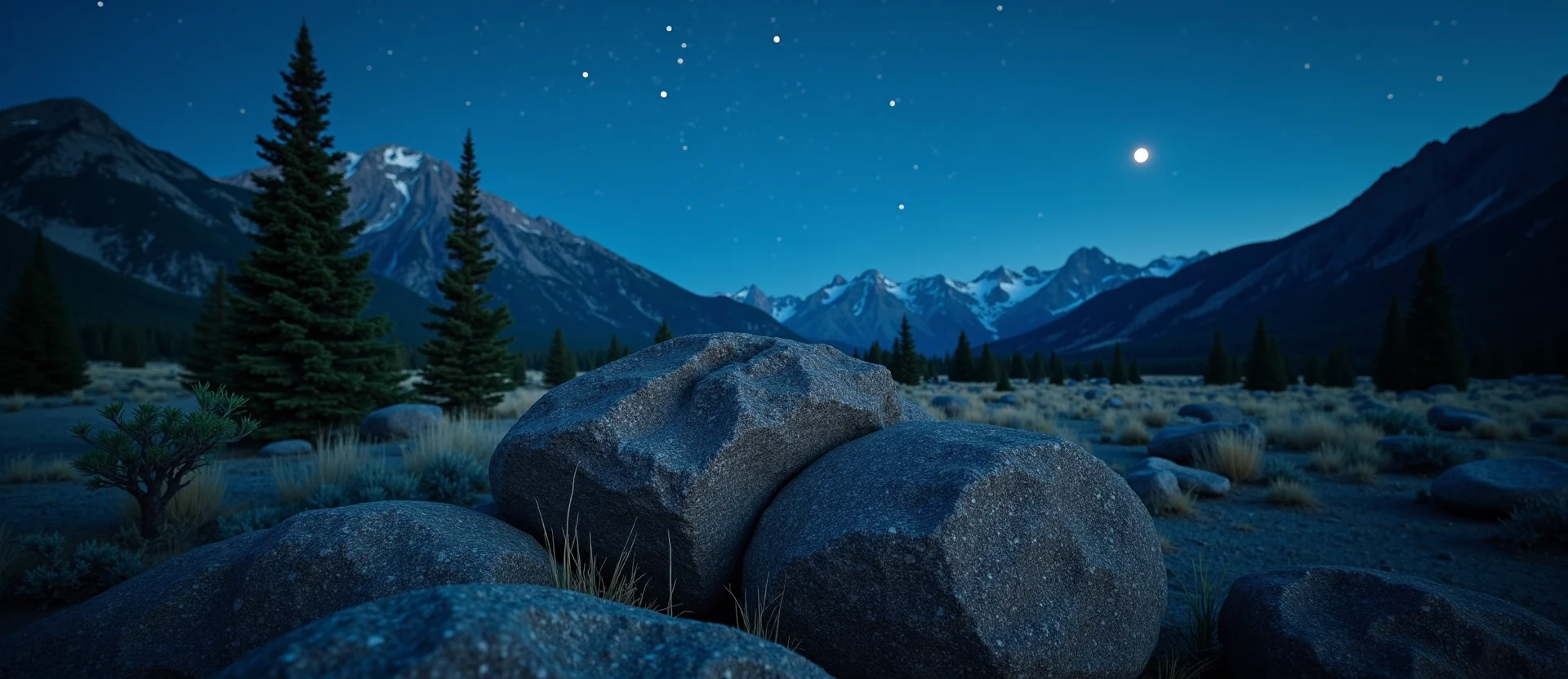 Symbolizing Stability/Peak: A local Quaking Aspen unshakable boulder. - AI Generated