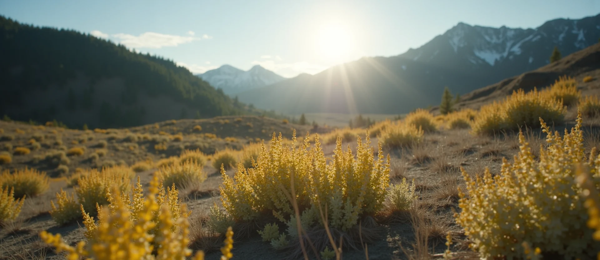 Symbolizing Identity/Local: A local Indian Paintbrush Mt. Rose foothills. - AI Generated