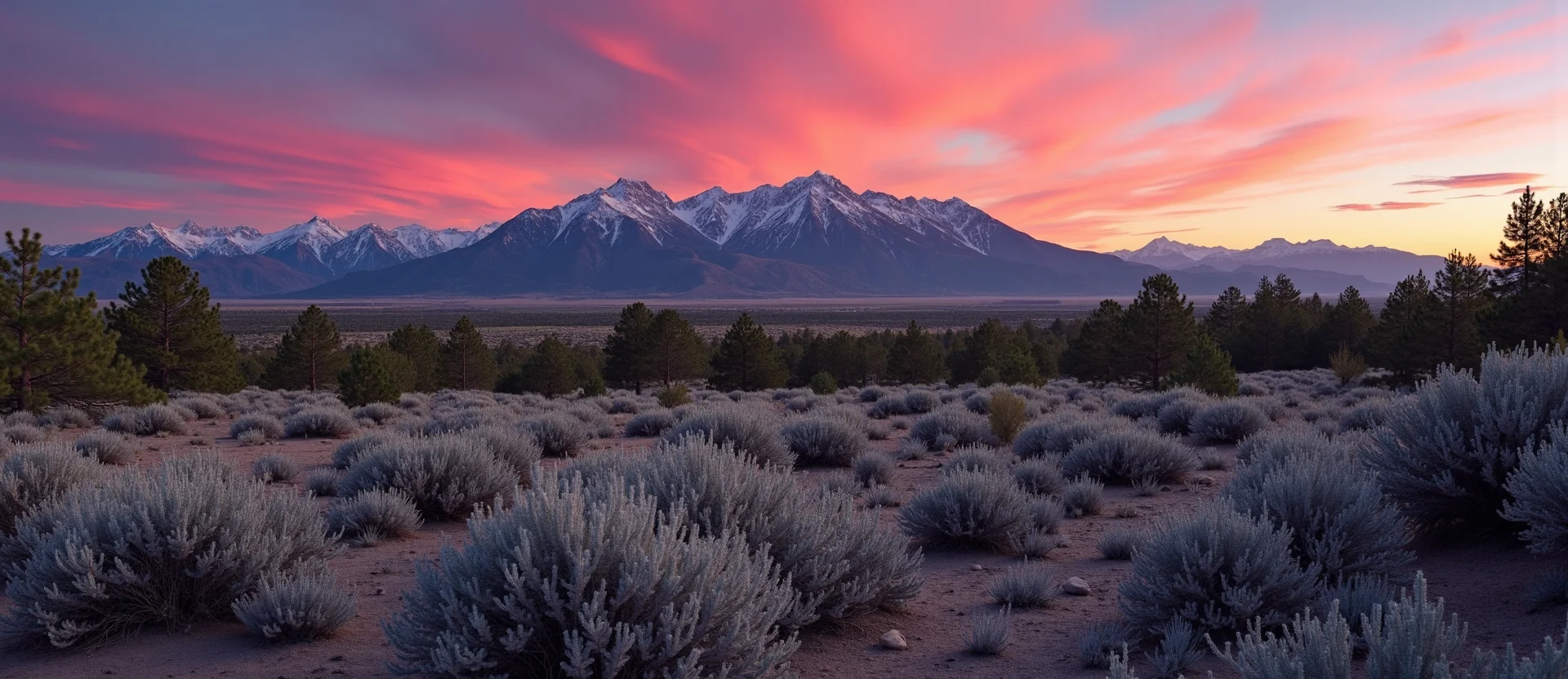 Symbolizing Stability/Peak: A local Ponderosa Pine solid mountain ridge. - AI Generated