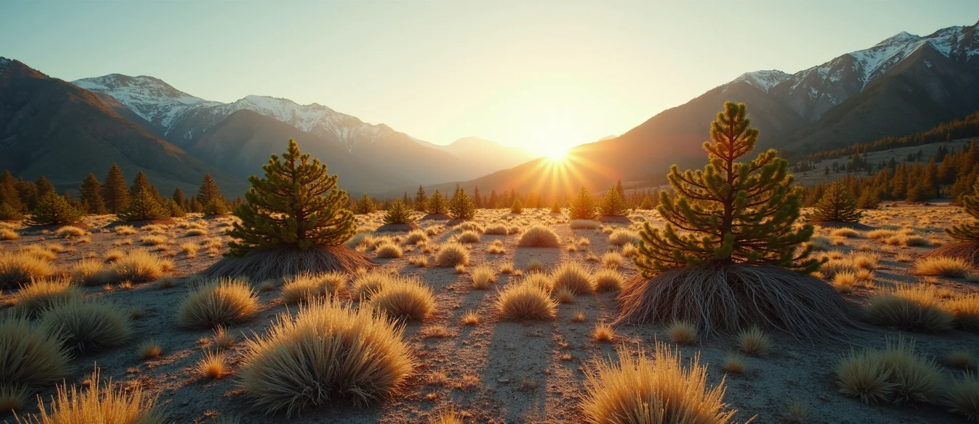 Symbolizing Identity/Local: A local Desert Peach Washoe Valley floor. - AI Generated