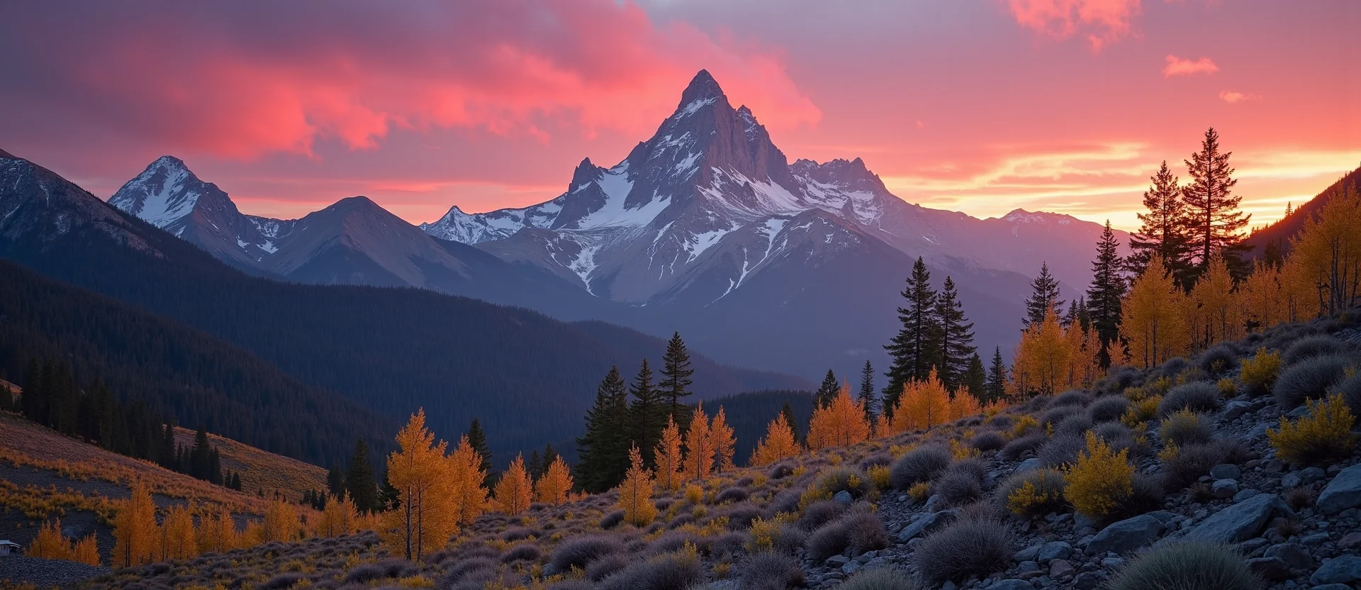 Symbolizing Stability/Peak: A local Manzanita jagged granite peak. - AI Generated