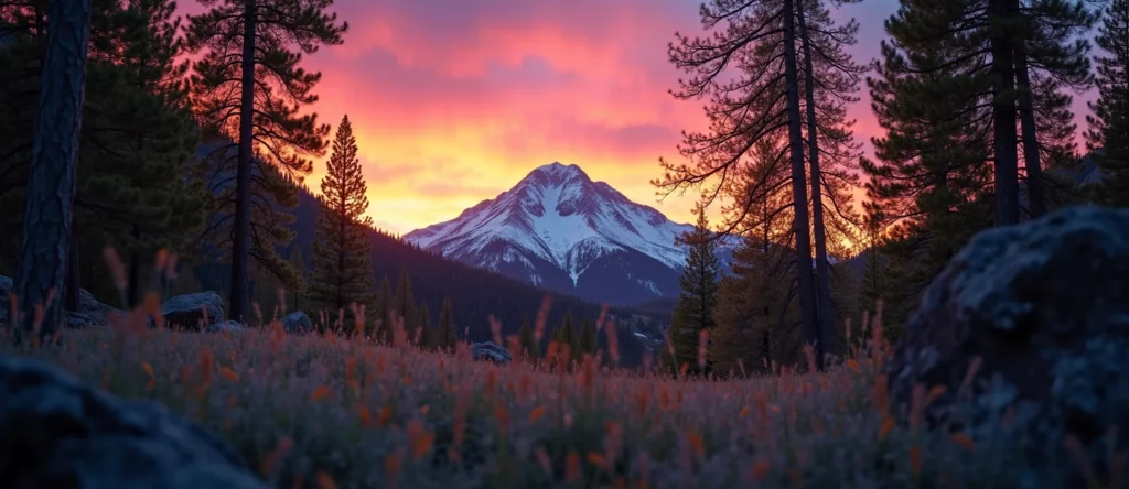 Symbolizing Identity/Local: A local Quaking Aspen Peavine Mountain silhouette. - AI Generated