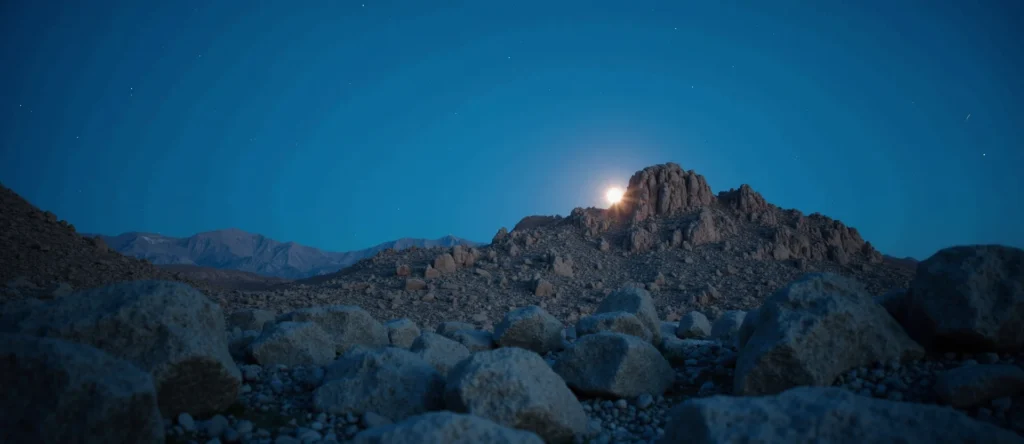 Symbolizing Identity/Local: A local Desert Peach Peavine Mountain silhouette. - AI Generated