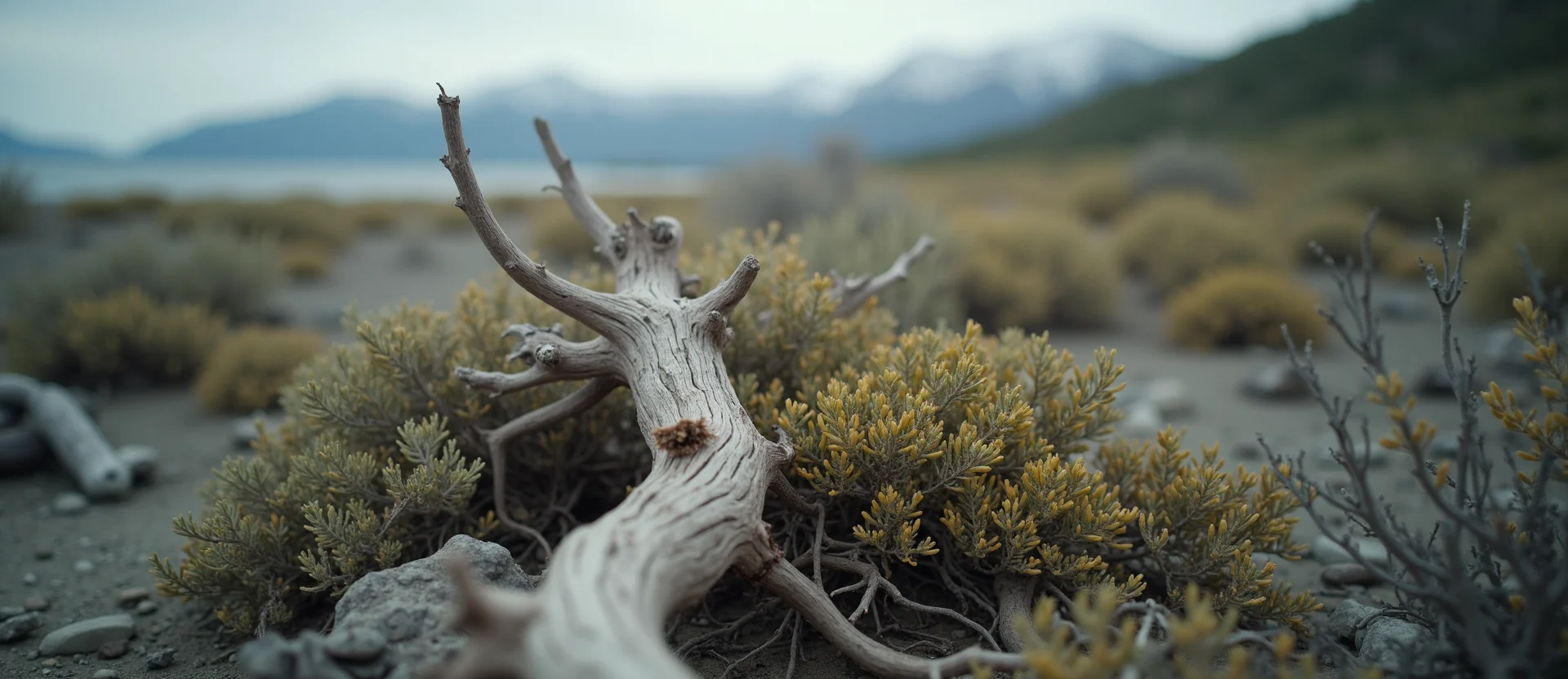 Symbolizing Growth/Resilience: A local Manzanita gnarled juniper roots. - AI Generated