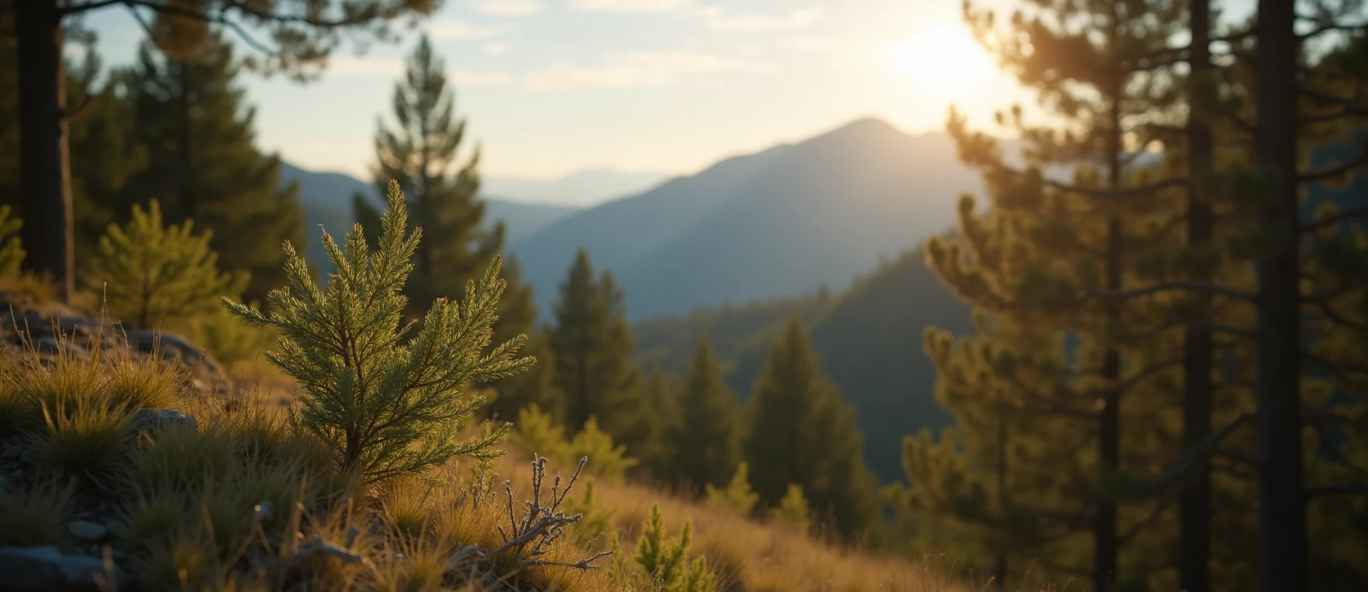 Symbolizing Identity/Local: A local Bitterbrush Peavine Mountain silhouette. - AI Generated