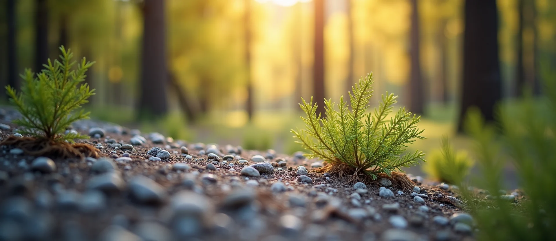 Symbolizing Growth/Resilience: A local Sierra Juniper thriving aspen grove. - AI Generated