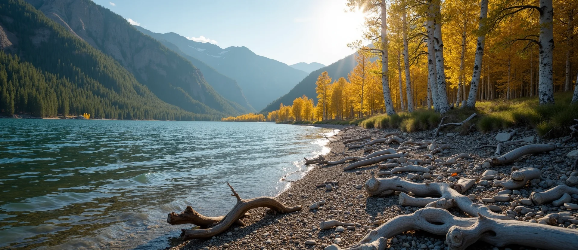 Symbolizing Growth/Resilience: A local Quaking Aspen thriving aspen grove. - AI Generated