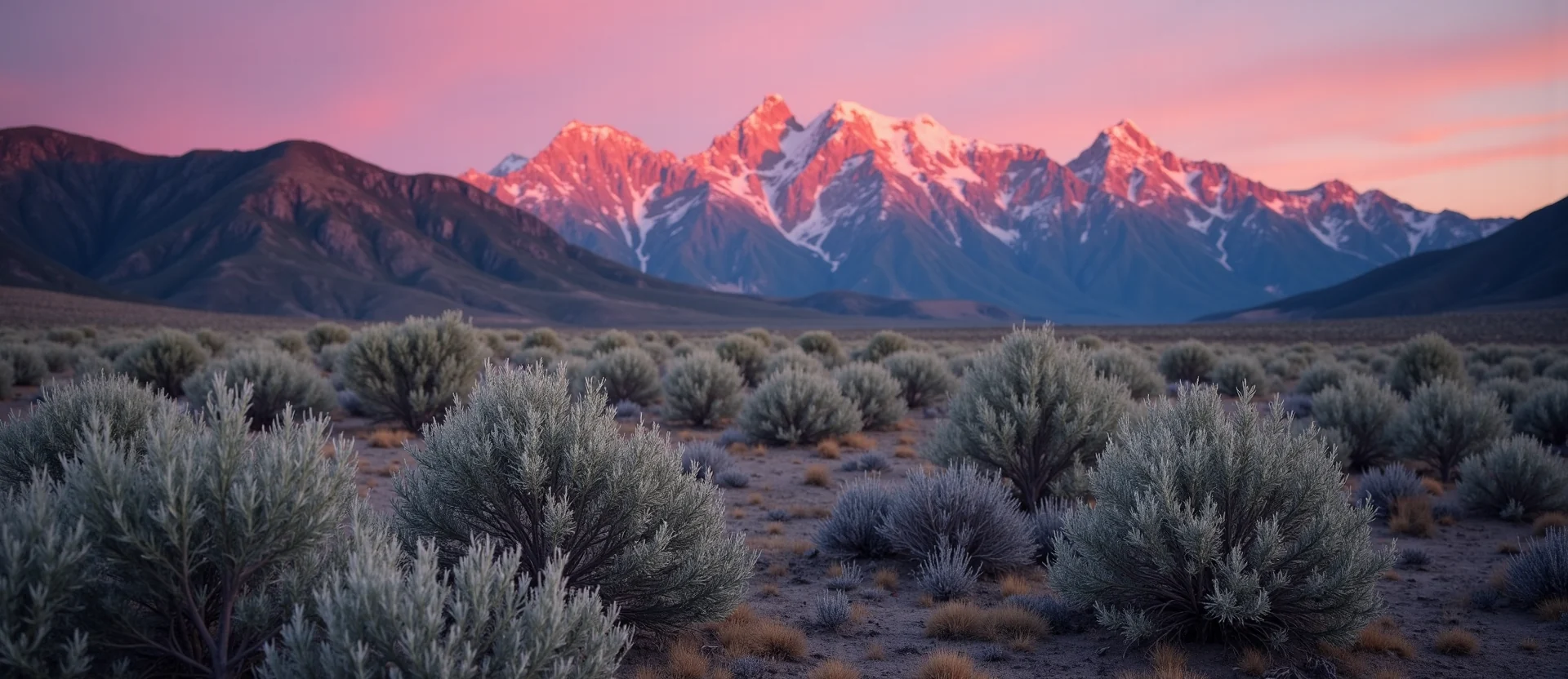 Symbolizing Identity/Local: A local Mountain Mahogany Washoe Valley floor. - AI Generated