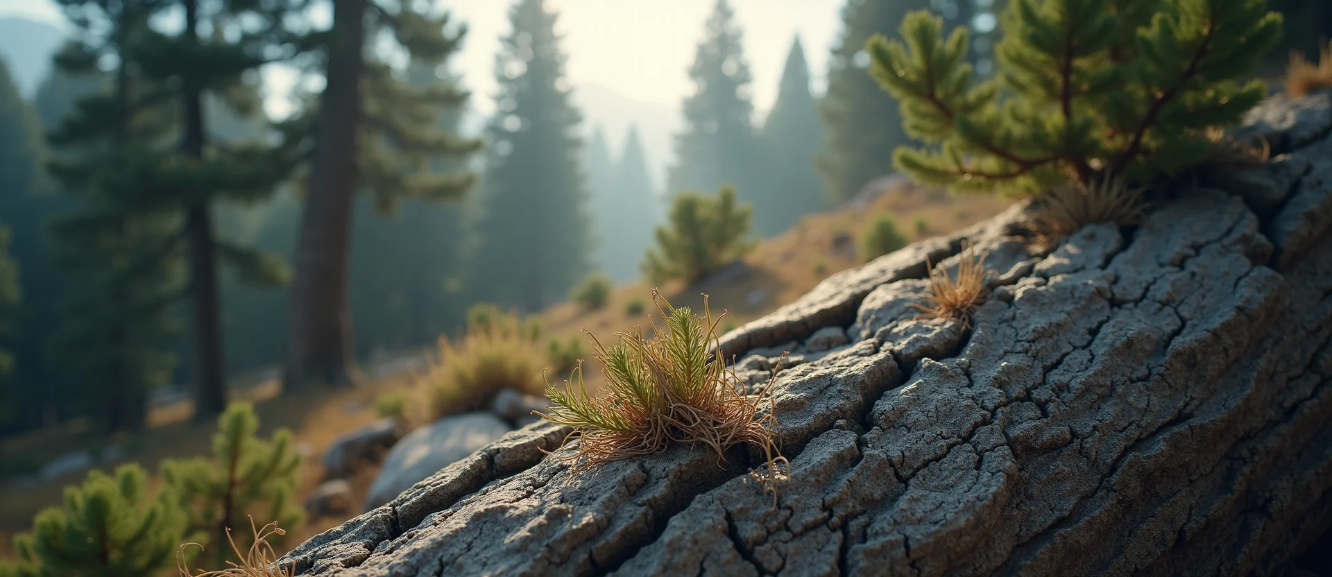 Symbolizing Identity/Local: A local Sierra Juniper Mt. Rose foothills. - AI Generated