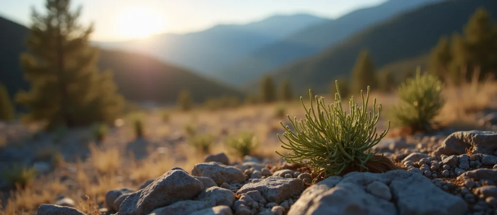 Symbolizing Identity/Local: A local Manzanita Washoe Valley floor. - AI Generated