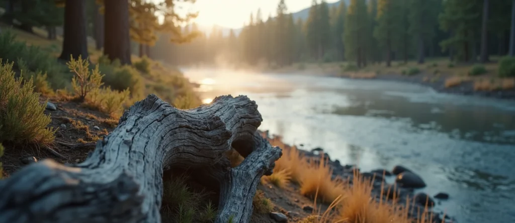 Symbolizing Growth/Resilience: A local Ponderosa Pine gnarled juniper roots. - AI Generated