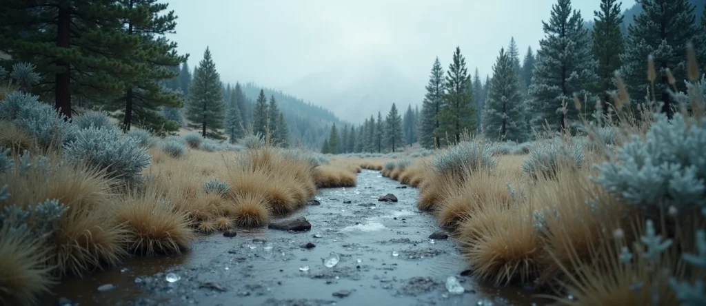 Symbolizing Identity/Local: A local Quaking Aspen Washoe Valley floor. - AI Generated