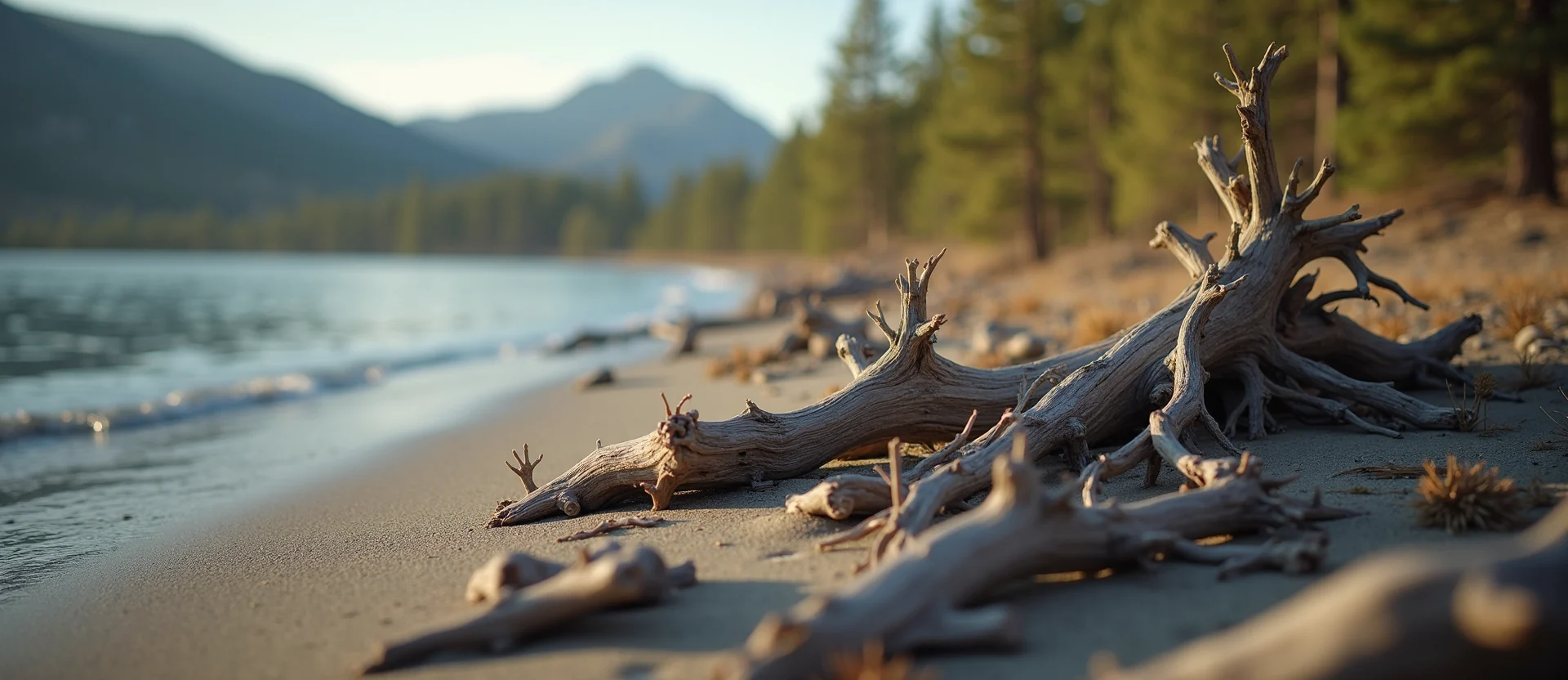 Symbolizing Growth/Resilience: A local Ponderosa Pine gnarled juniper roots. - AI Generated