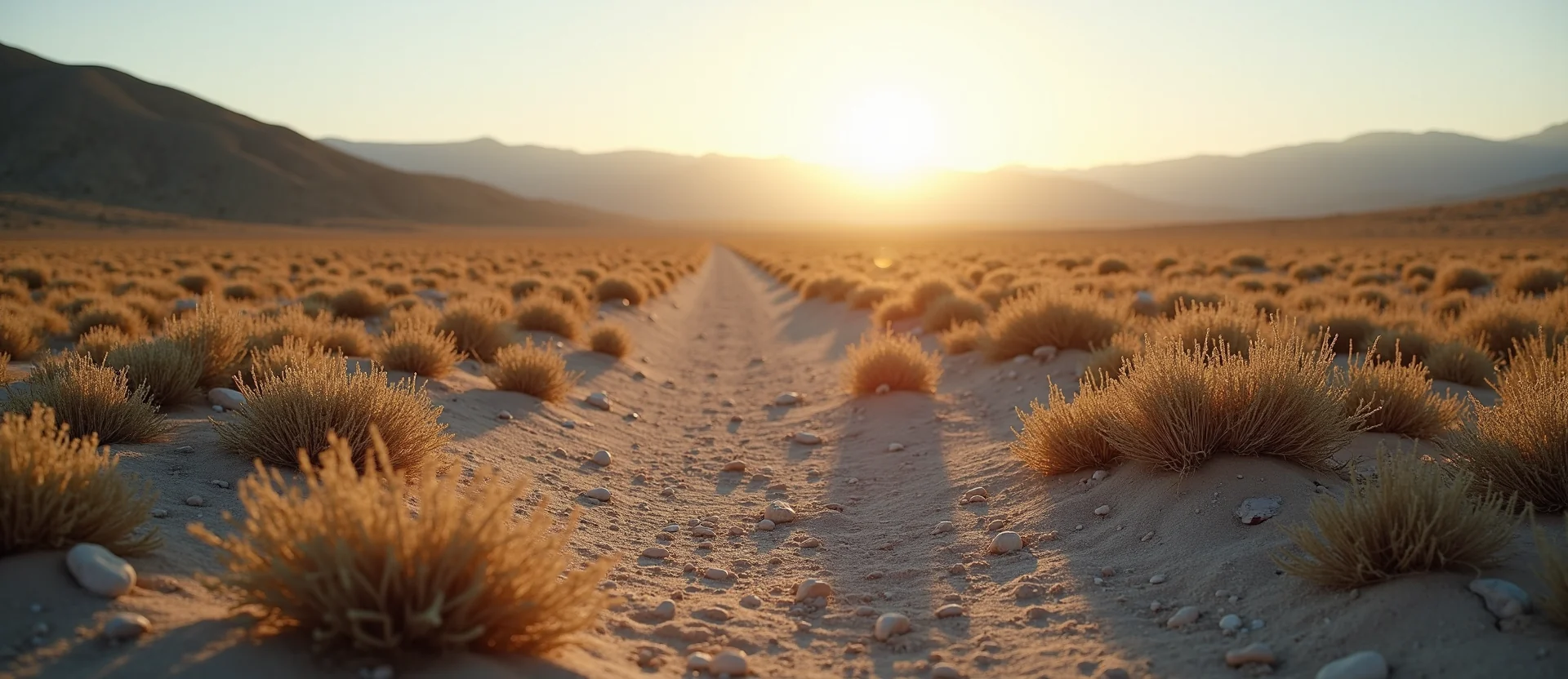 Symbolizing Identity/Local: A local Rabbitbrush Washoe Valley floor. - AI Generated