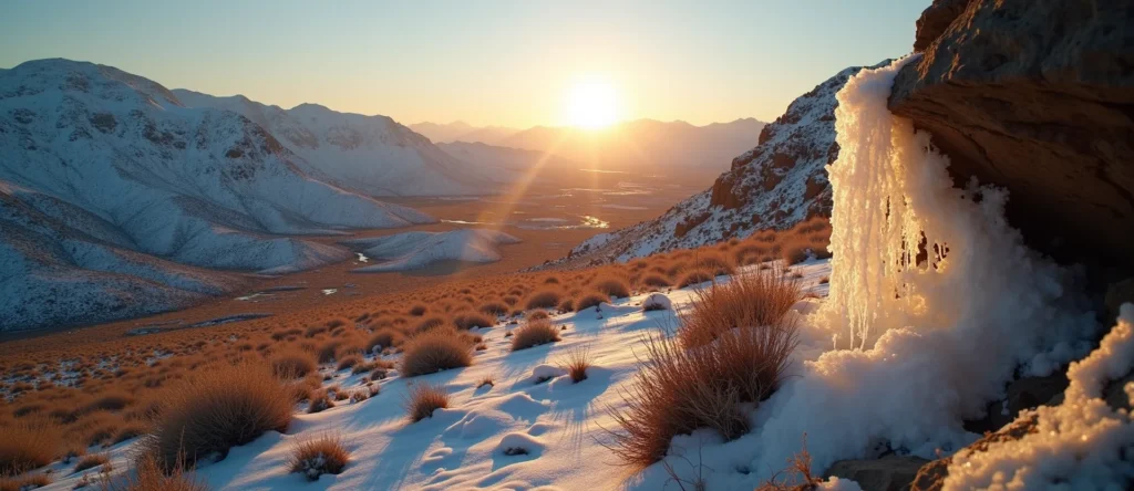 Symbolizing Identity/Local: A local Rabbitbrush High Desert vista. - AI Generated