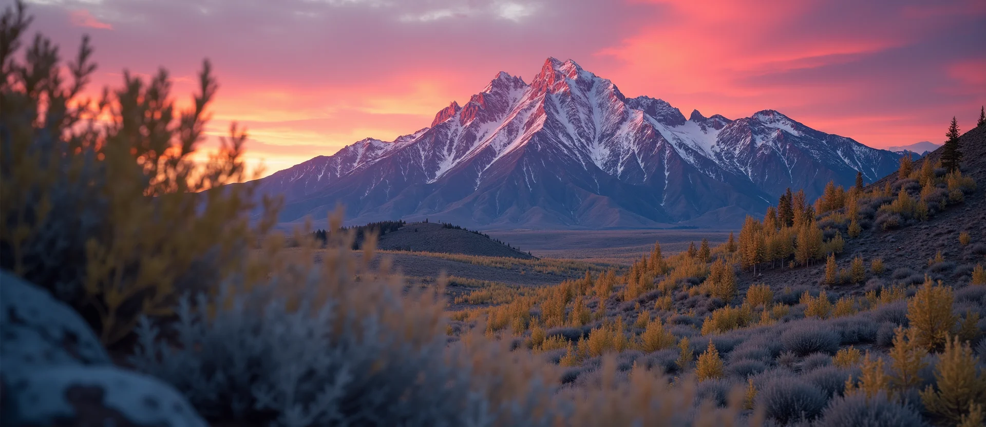 Symbolizing Identity/Local: A local Manzanita Sierra Nevada skyline. - AI Generated