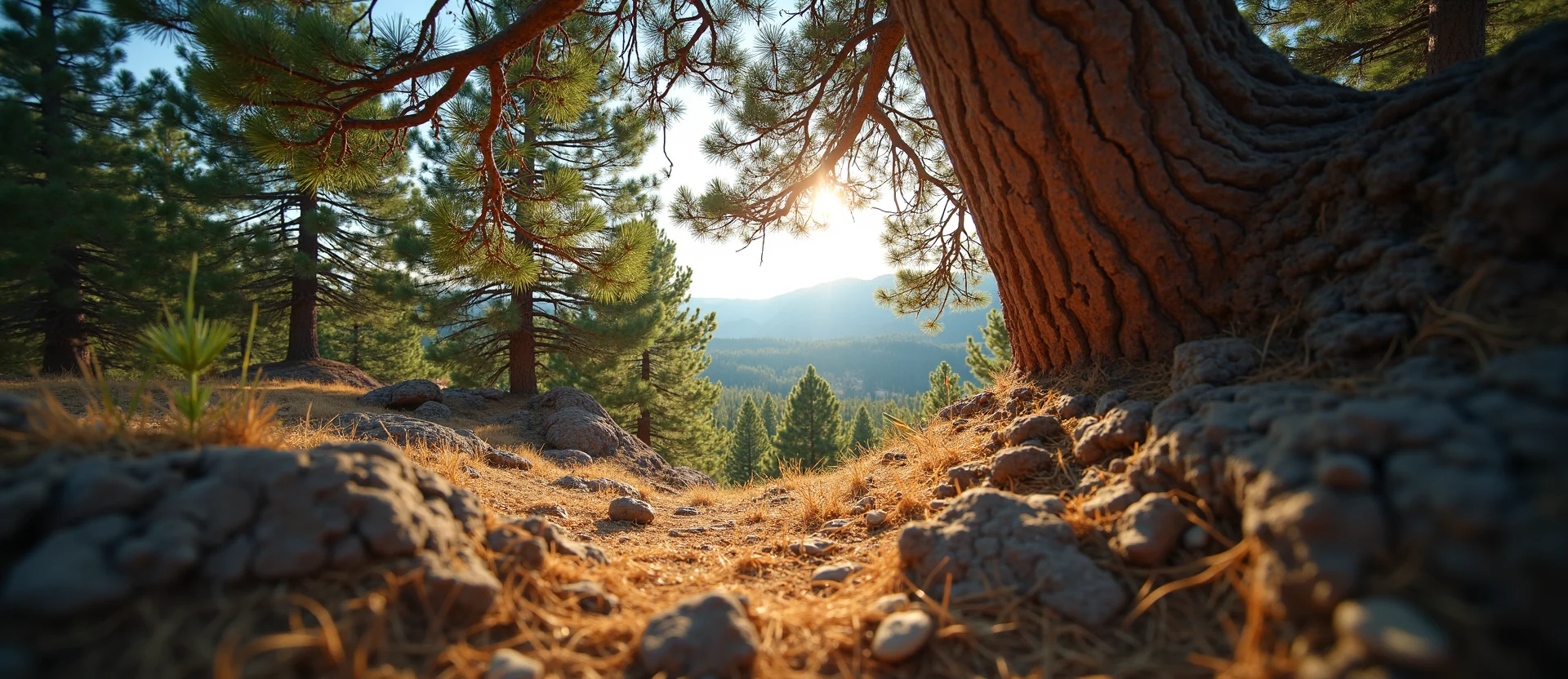 Symbolizing Identity/Local: A local Bitterbrush High Desert vista. - AI Generated