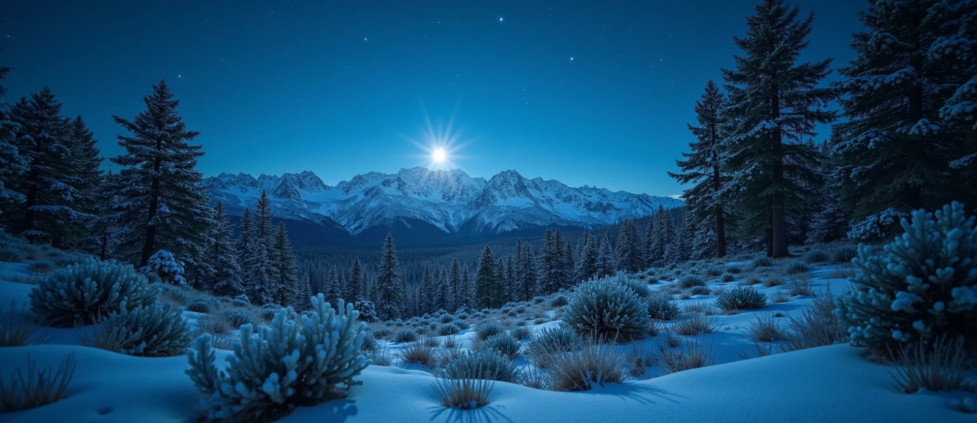 Symbolizing Identity/Local: A local Sierra Juniper High Desert vista. - AI Generated
