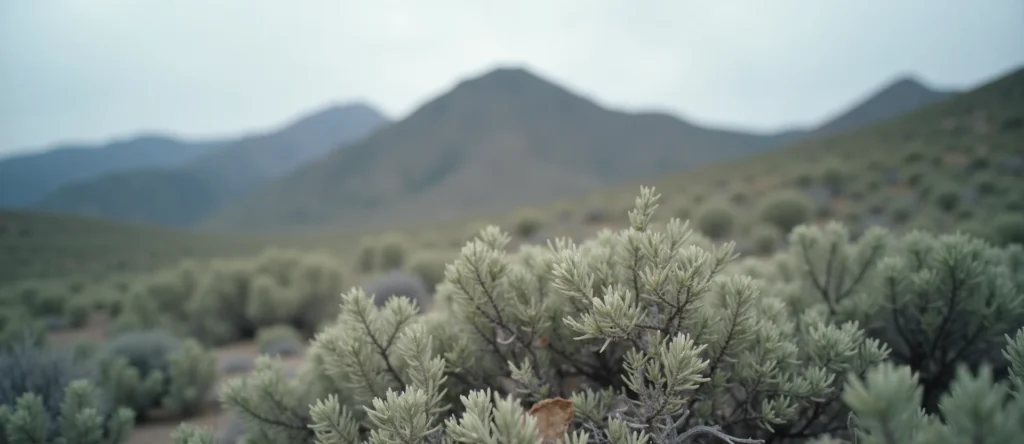 Symbolizing Stability/Peak: A local Sierra Juniper solid mountain ridge. - AI Generated