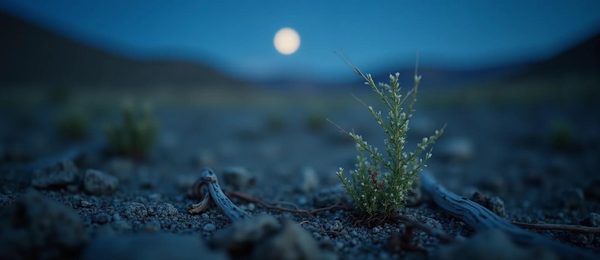 Symbolizing Seed/New Beginning: A local Mountain Mahogany sprouting sagebrush seedling. - AI Generated