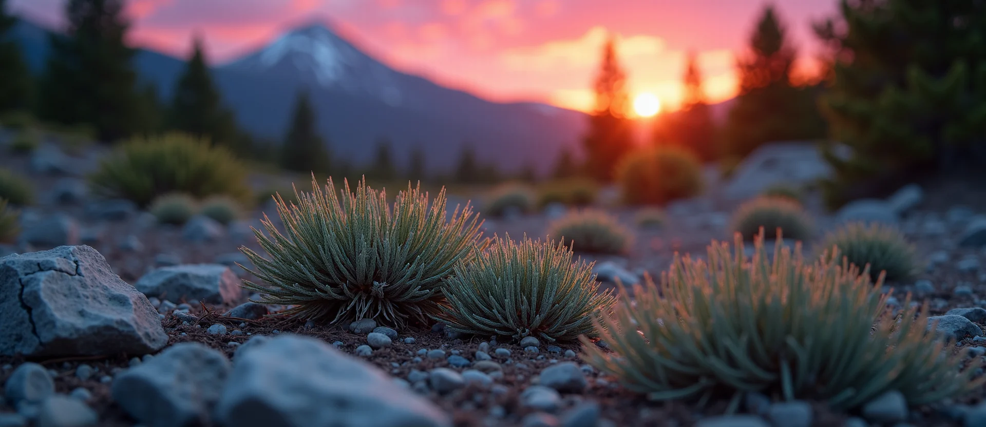 Symbolizing Identity/Local: A local Mountain Mahogany Washoe Valley floor. - AI Generated