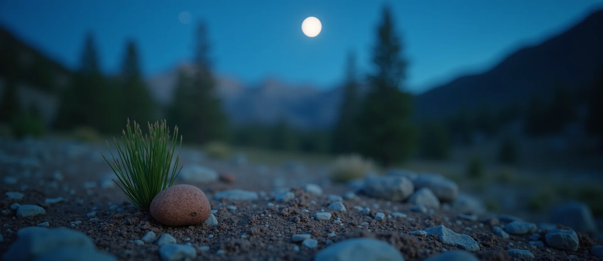 Symbolizing Seed/New Beginning: A local Quaking Aspen single pine seed on dry earth. - AI Generated