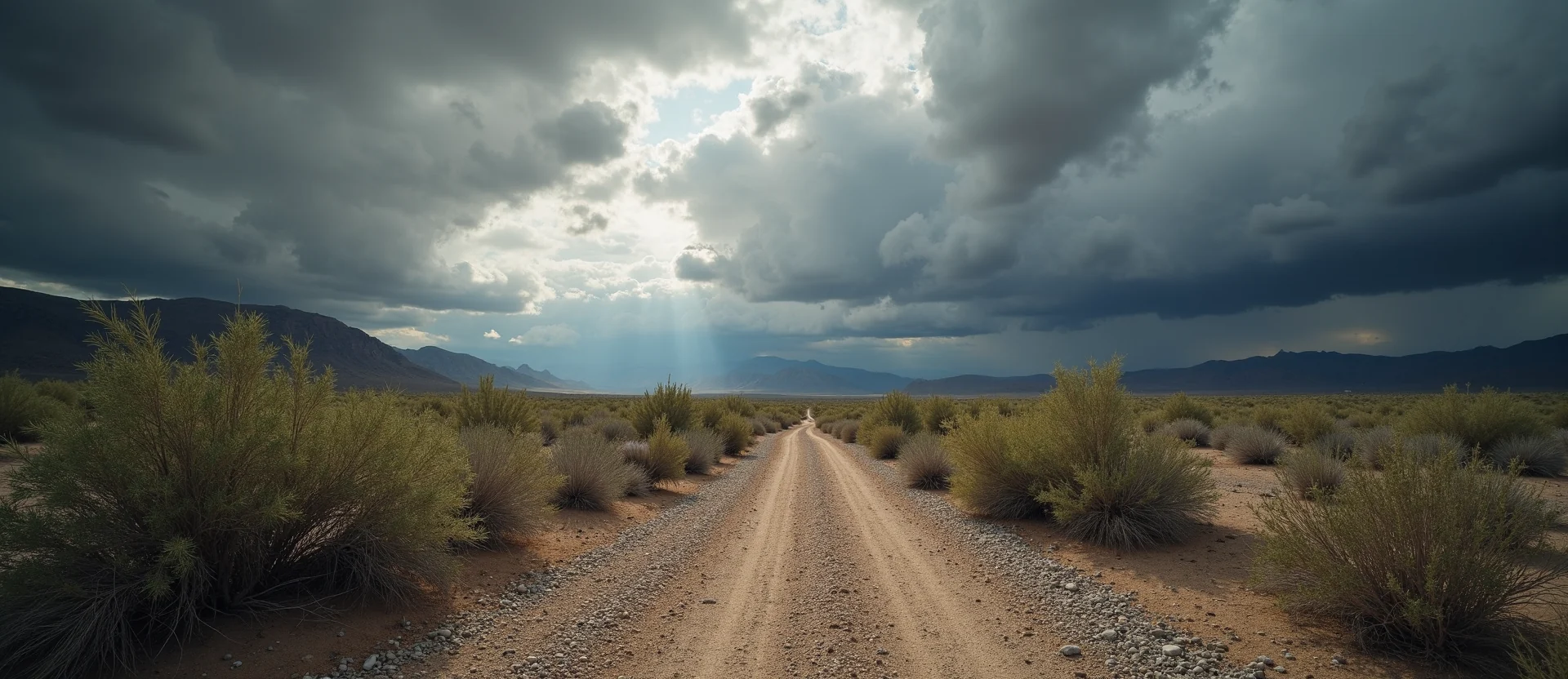 Symbolizing Identity/Local: A local Manzanita High Desert vista. - AI Generated