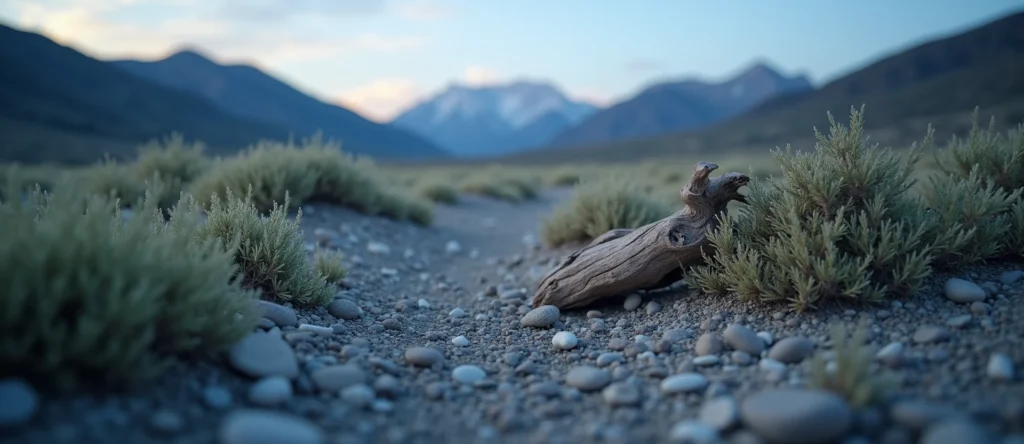 Symbolizing Identity/Local: A local Rabbitbrush Washoe Valley floor. - AI Generated